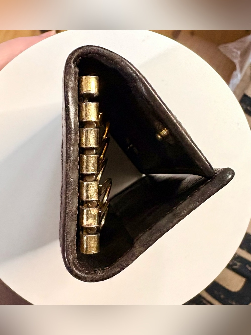 Fendi Zucca Half Circle Bifold Wallet AND Key Holder SET ποΈποΈ - Picture 14 of 16